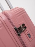 Темно-розовый чемодан S.Lavia. Вид 7 миниатюра.