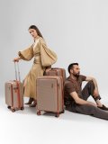 Темно-бежевый чемодан S.Lavia в категории Мужское/Мужские чемоданы. Вид 2
