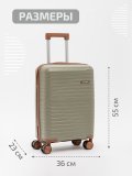 Оливковый чемодан S.Lavia в категории Мужское/Мужские чемоданы. Вид 2
