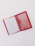 Красная обложка для документов Angelo Bianco. Вид 4 миниатюра.