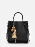 Чёрный тоут Royal cuir в категории Женское/Сумки женские/Сумки хобо. Вид 2
