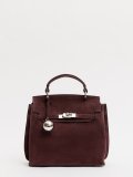 Бордовый сэтчел Balina. Вид 2 миниатюра.