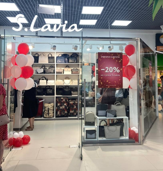 Вид магазина внутри